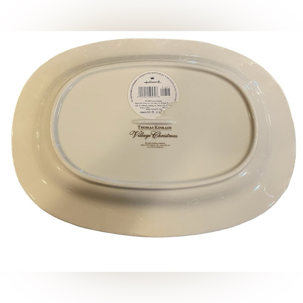 KINKADE Vintage Christmas Plate - Picture 2 of 4